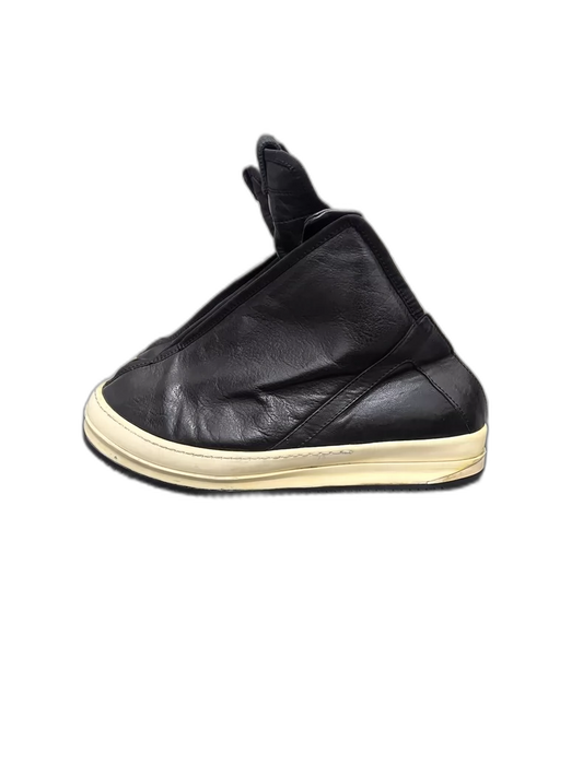 Rick Owens Hoof Dunk Sneakers Black White-yf