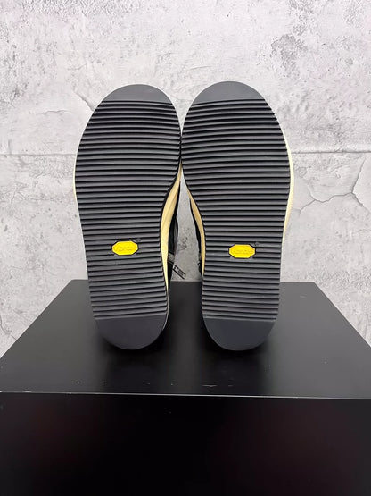 Rick Owens Hoof Dunk Sneakers Black White-yf