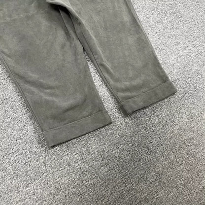 Ami Paris Vintage Washed Pants in Olive Green