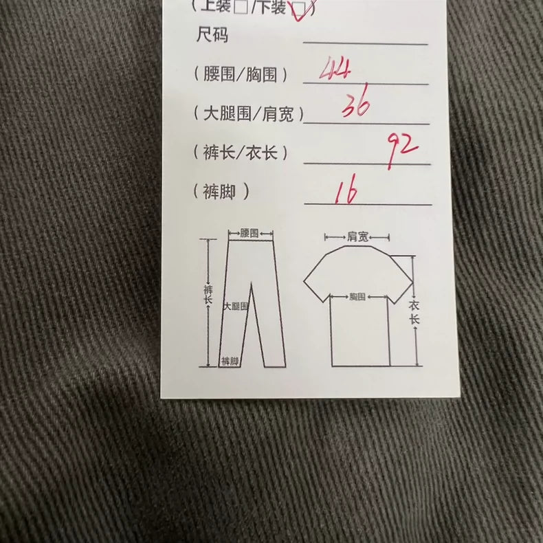 Ami Paris Vintage Washed Pants in Olive Green