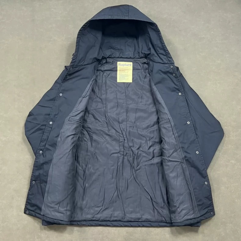 BEAMS SSZ Cotton Coat with Hood