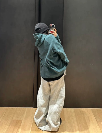 Peacock Green Hoodie with Mask-zp