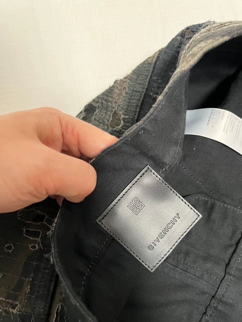Givenchy Distressed Denim Pants Size 32