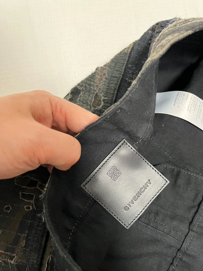 Givenchy Distressed Denim Pants Size 32