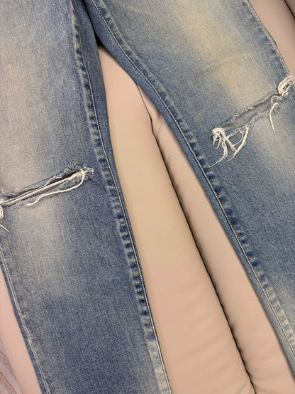 Saint Laurent 19SS Distressed Denim Jeans-yf