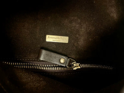 Ermenegildo Zegna Leather Shoulder Bag