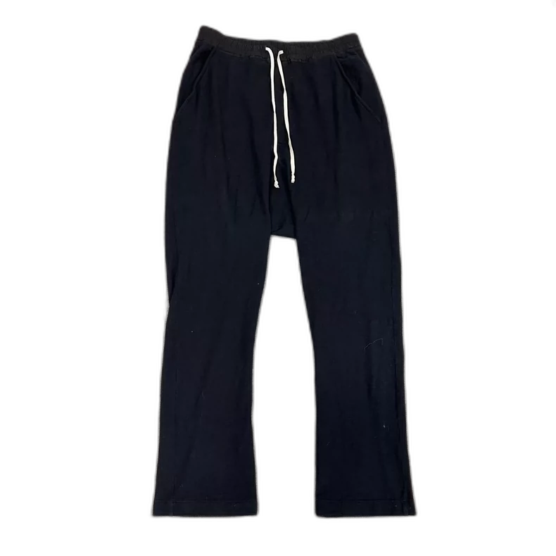 Rick Owens Drop Crotch Pants in Black