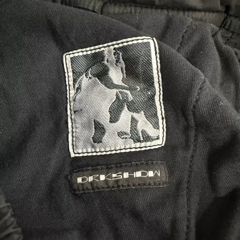 Rick Owens Drop Crotch Pants in Black