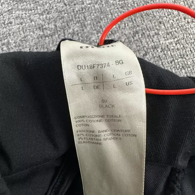 Rick Owens Drop Crotch Pants in Black