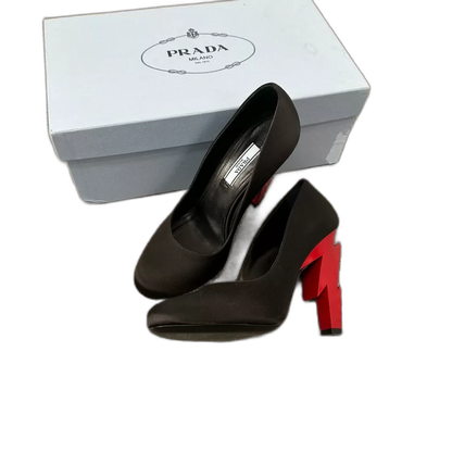 Prada Lightning High Heels in Black