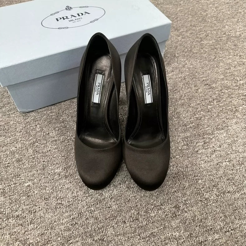 Prada Lightning High Heels in Black