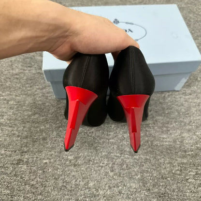 Prada Lightning High Heels in Black