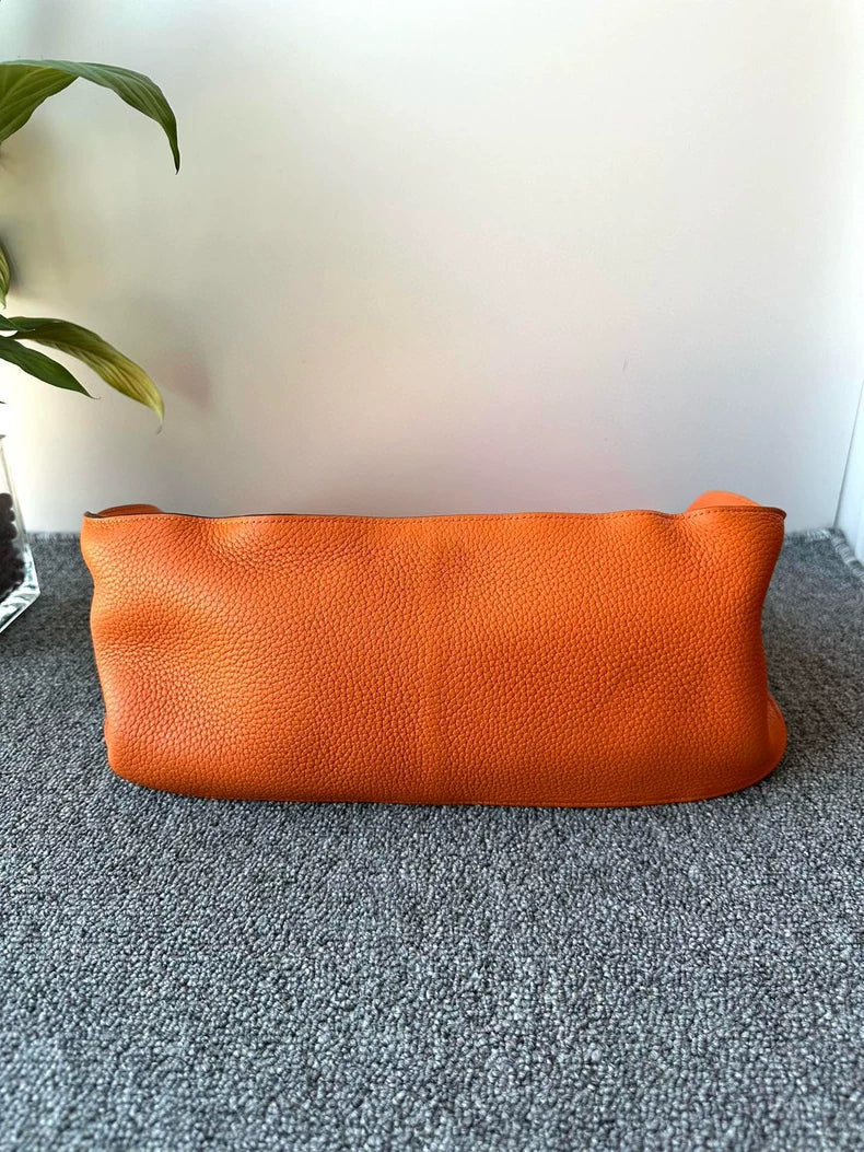 Hermes Jypsiere Swift Orange Shoulder Bag