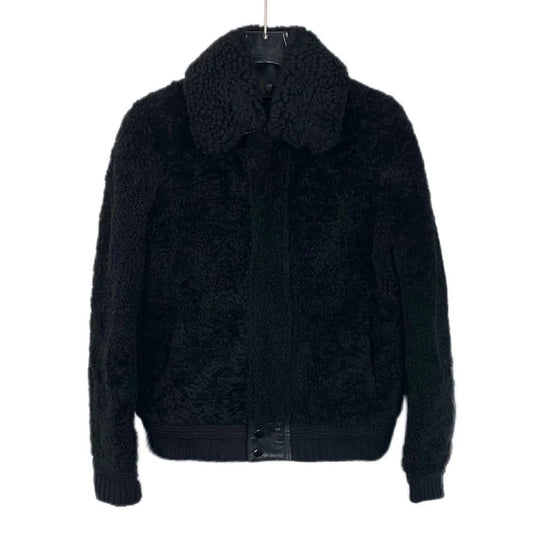 Saint Laurent Black Shearling Jacket