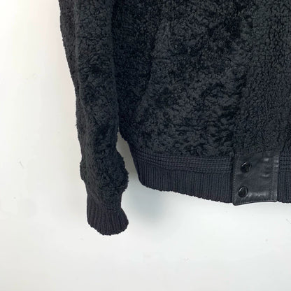 Saint Laurent Black Shearling Jacket