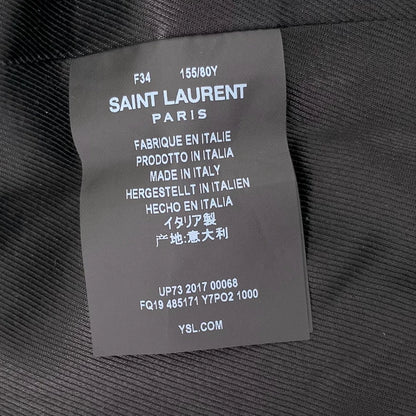 Saint Laurent Black Shearling Jacket