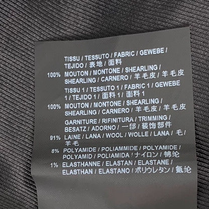 Saint Laurent Black Shearling Jacket