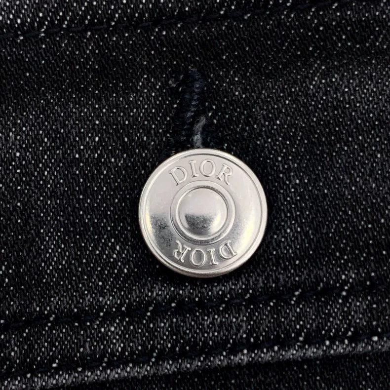 Dior Black Denim Zip Jacket