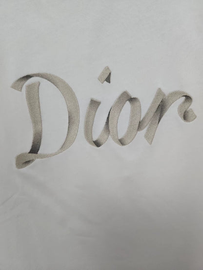 DIOR Embroidered Gradient Short Sleeve Shirt