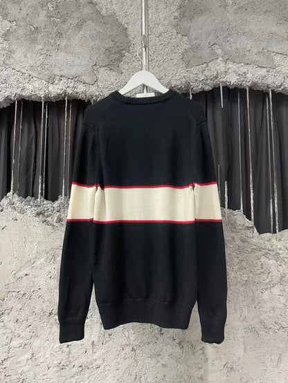 Givenchy Logo Sweater in Black and White