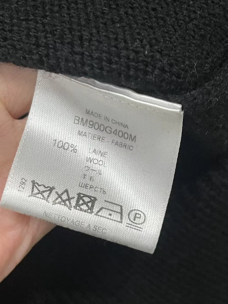 Givenchy Logo Sweater in Black and White