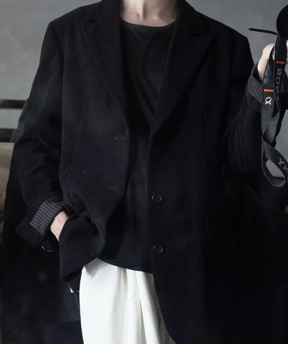 Yohji Yamamoto Wool Corduroy Suit