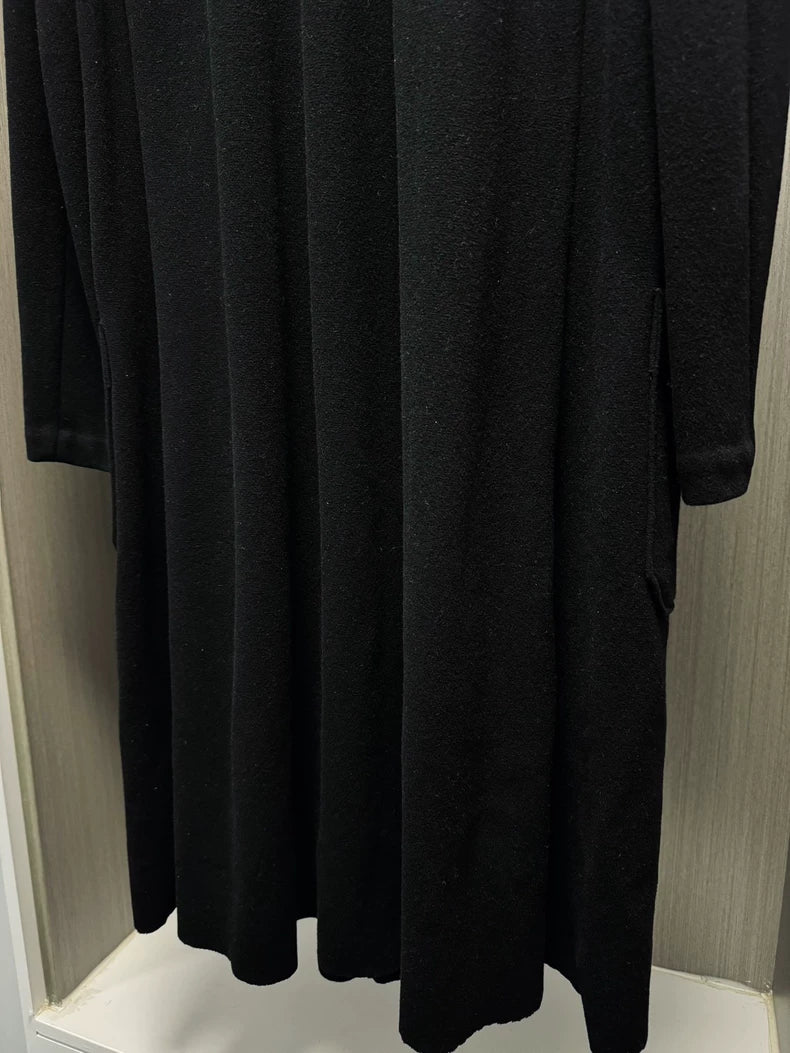 Elegant Wool Cashmere Long Coat by Yohji Yamamoto