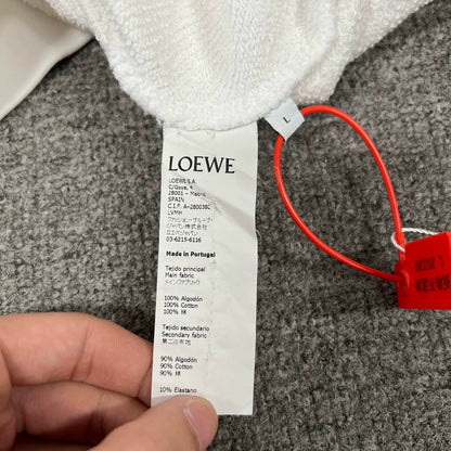 Loewe Masked Graphic Hoodie in White