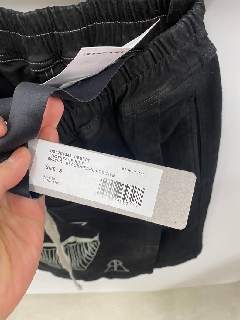 Rick Owens Drkshdw Denim Shorts