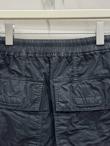 Rick Owens Double Ring Waxed Shorts