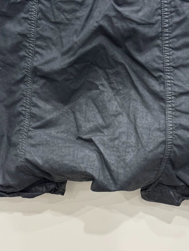 Rick Owens Double Ring Waxed Shorts