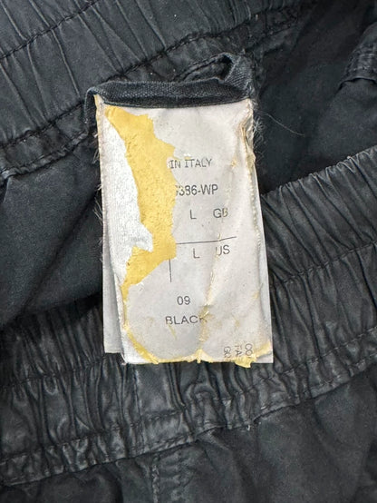 Rick Owens Double Ring Waxed Shorts