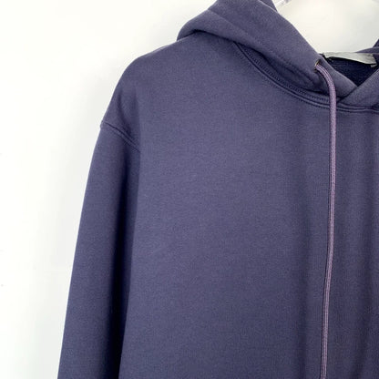 Dior Purple Logo Embroidered Hoodie