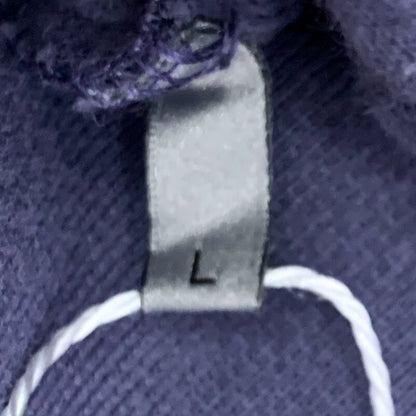 Dior Purple Logo Embroidered Hoodie