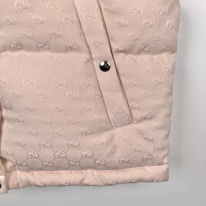 Gucci Dual G Print Pink White Vest