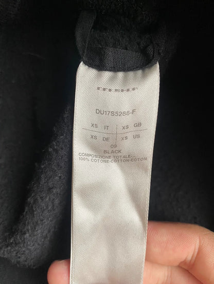 Black Rick Owens Hooded Jacket