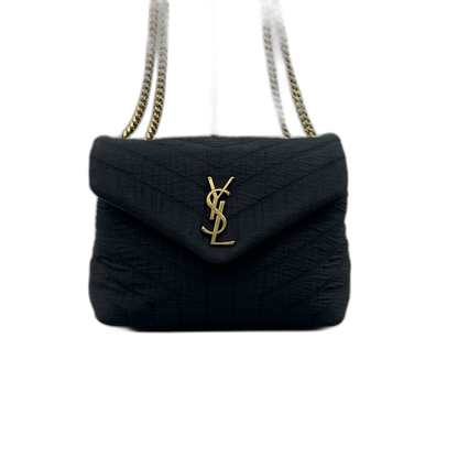 YSL Loulou Small Pleated Chain Bag