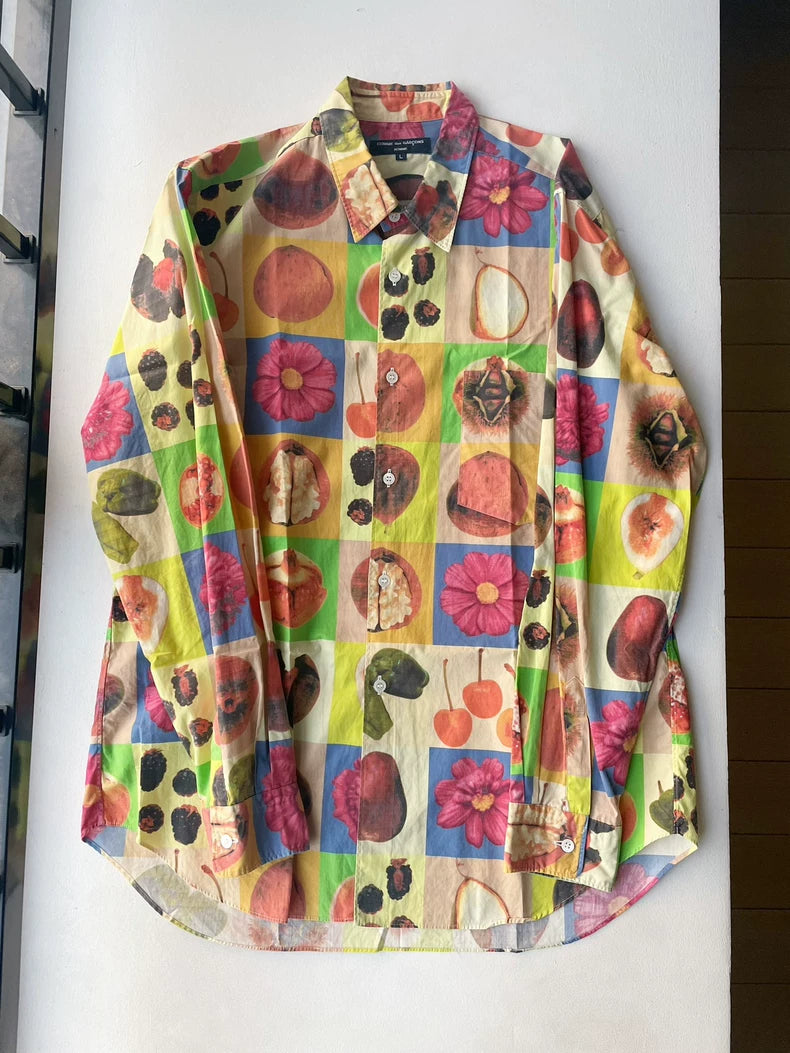 Comme Des Garcons 04AW Fruit Print Shirt