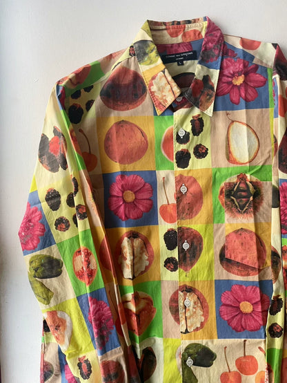 Comme Des Garcons 04AW Fruit Print Shirt