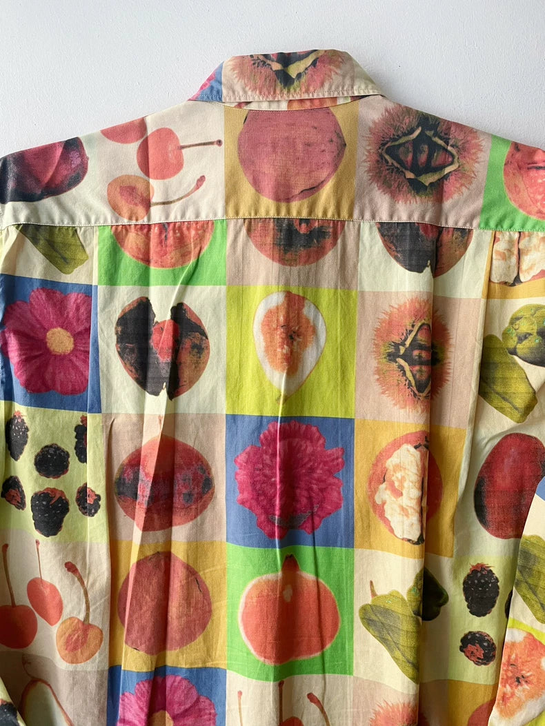 Comme Des Garcons 04AW Fruit Print Shirt