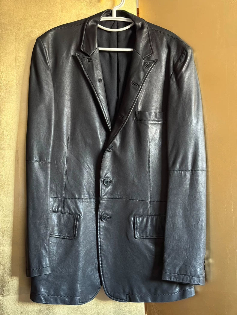 Yohji Yamamoto Leather Blazer 2010AW