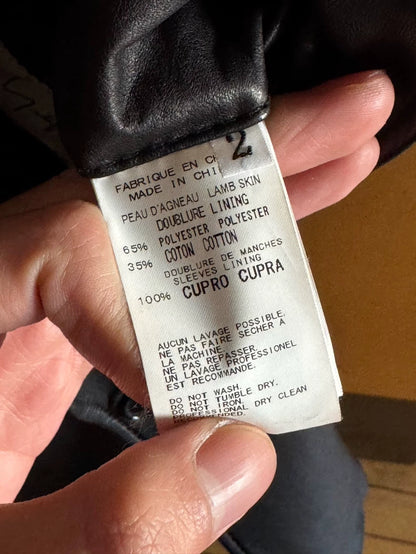 Yohji Yamamoto Leather Blazer 2010AW