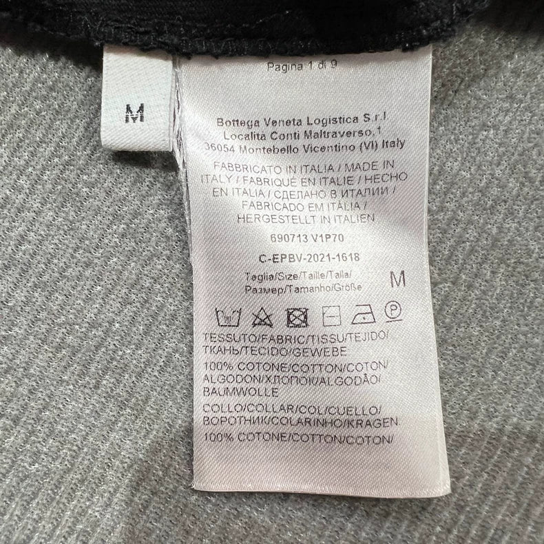 Bottega Veneta Short Sleeve Black T-Shirt