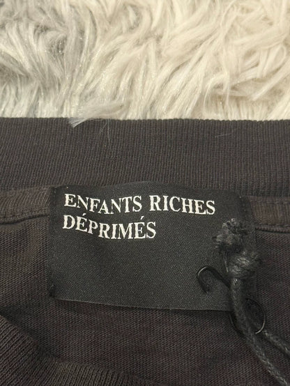 ERD Distressed Portrait Long Sleeve Sweatshirt-yf