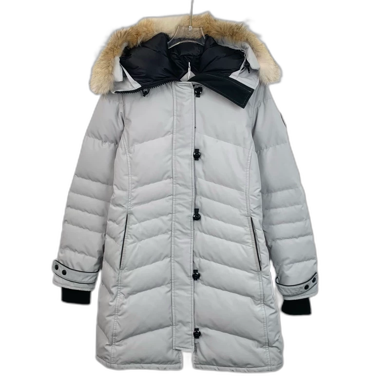 Canada Goose Hooded Fur Collar Parka Coat