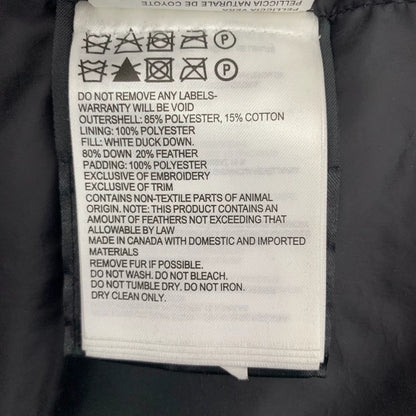 Canada Goose Hooded Fur Collar Parka Coat