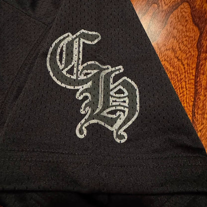 Chrome Hearts Black Mesh Hockey Jersey Tee