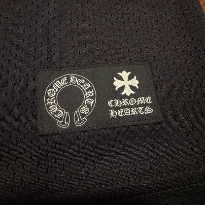 Chrome Hearts Black Mesh Hockey Jersey Tee