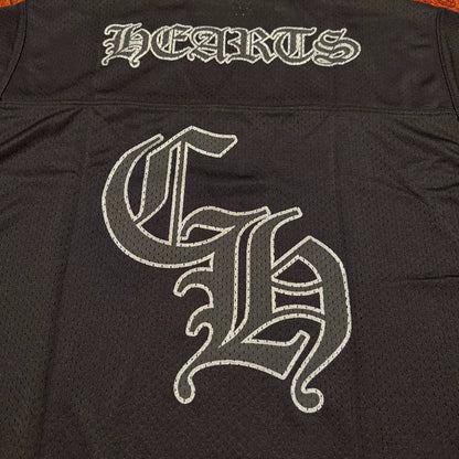 Chrome Hearts Black Mesh Hockey Jersey Tee