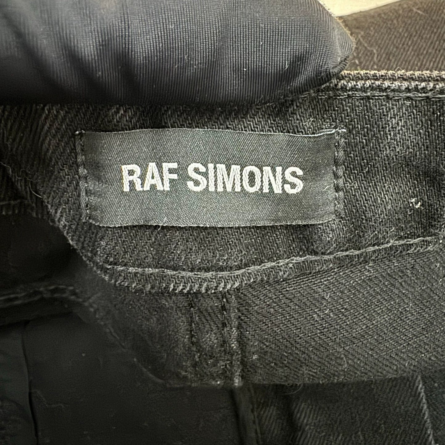 Raf Simons Portrait leather pants